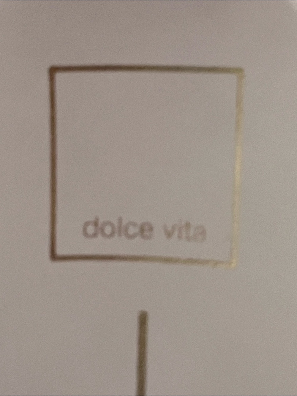 Dolce Vita Gracy off-white crisscross platform slide sandals - Picture 4 of 5